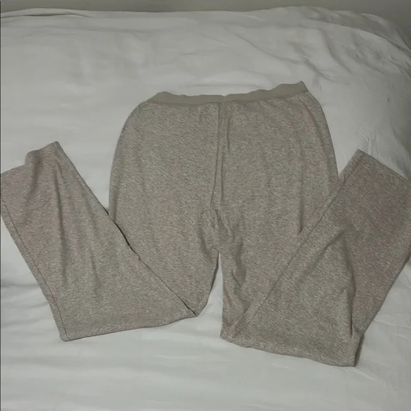 NWT SKIMS Cotton Rib, Oatmeal Heather Lounge Pants, Small - Picture 11 of 11